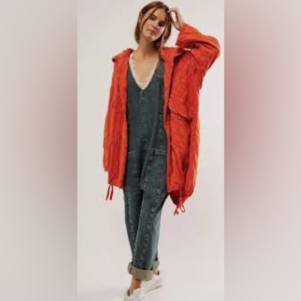 FP One Cedar Parachute Jacket XS NWT